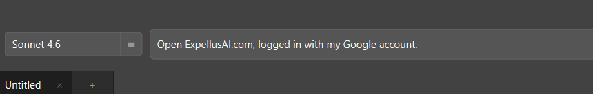 Starting a Task from Query Box