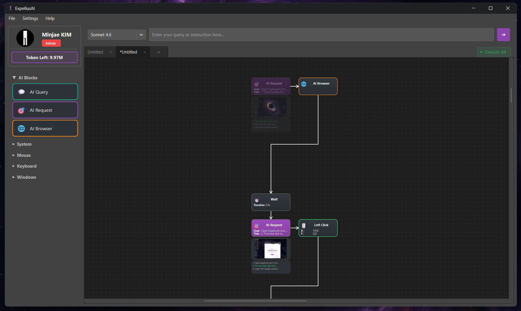 Completed Task - Canvas View